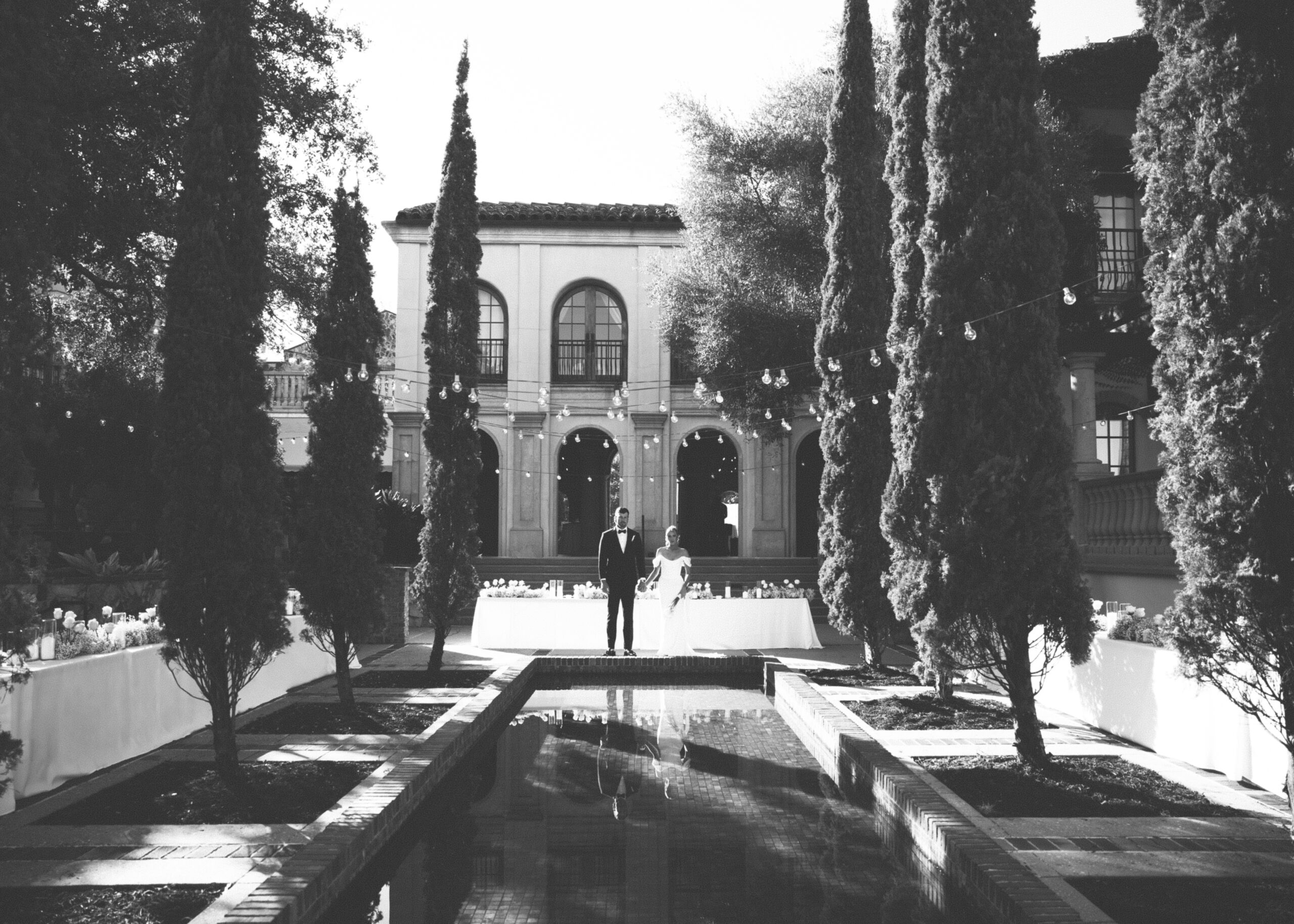 Bride and Groom at Bella Collina